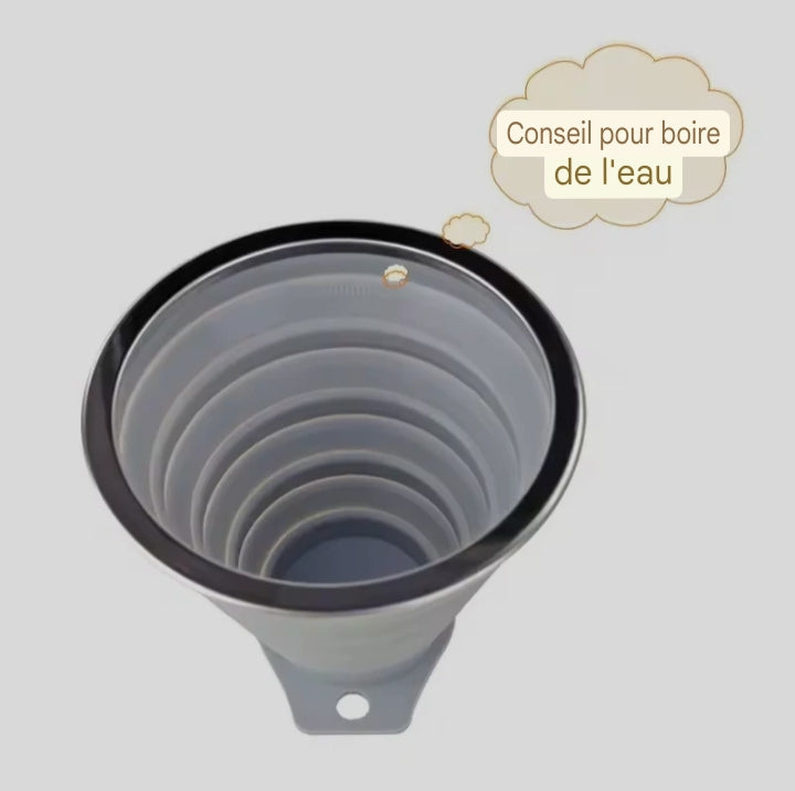 🥤 Gobelet en Silicone Pliable. 13 500 fcfa pour 2 gobelets