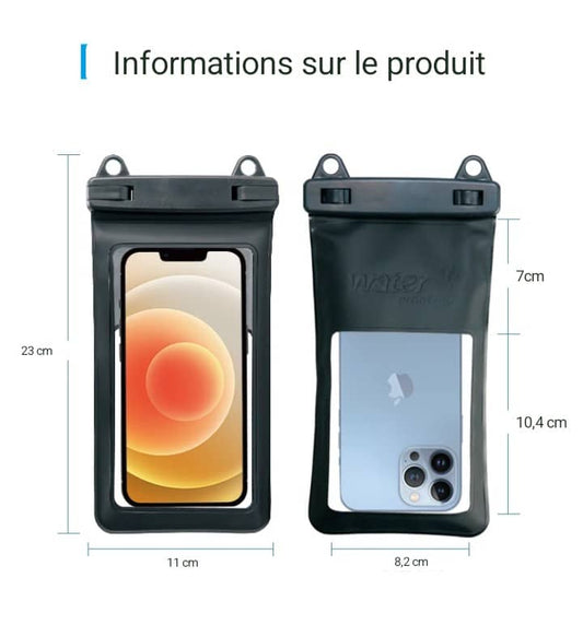 Pochette de téléphone imperméable 1O O00F